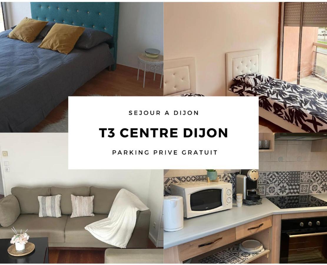 Appartement 2 Chambres Avec Parking Prive Gratuit 디종 외부 사진